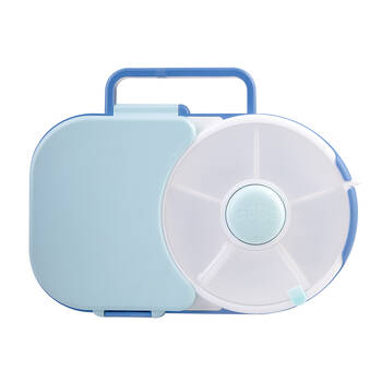 GoBe 2-in-1 Lunchbox Food Storage Container 27.95x21.6x5.7cm Blue 2y+