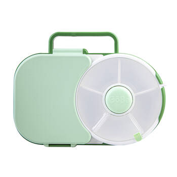 GoBe 2-in-1 Lunchbox Food Storage Container 27.95x21.6x5.7cm Green 2y+