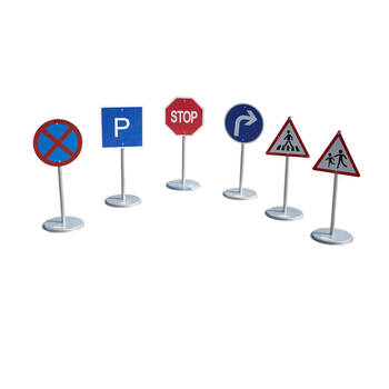 Vivaio Traffic Sign Set Signs Education Educational Toy Kids/Children - 3y+
