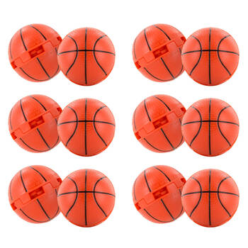 6x 2pc SofSole Sneaker Balls Shoe/Bag Deodorizer/Freshener 1.5in - Basketball