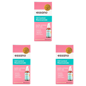 3PK Essano Oil Control Niacinamide Rapid Action Spot Gel 15ml