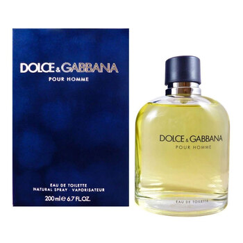 200ml Dolce & Gabbana Pour Homme EDT - Mens