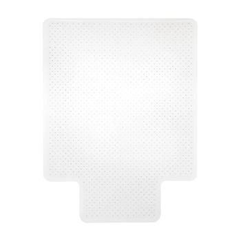 Marbig Chairmat Carp Economy 90x120cm Mat Keyhole - Clear