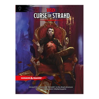 Dungeons & Dragons Curse of Strahd Hardcover Role Playing Game Book