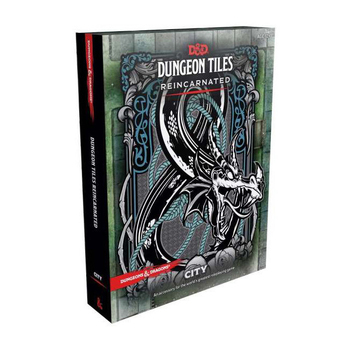Dungeons & Dragons Tiles Reincarnated City Game Novelty Book