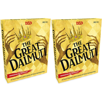 2PK Dungeons & Dragons The Great Dalmuti Fast-Paced Card Game 8y+
