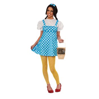 Wizard Of Oz Dorothy Young Adult Womens Dress Up Costume - Size S