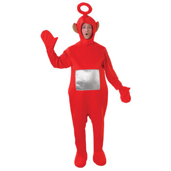 Rubies Po Teletubbies Deluxe Dress Up Adults Costume - Size Std