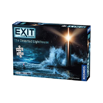 Kosmos Exit the Game The Deserted Lighthouse Board w/ Jigsaw Puzzle 12y+