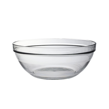 Duralex Lys 26cm/3.45L Stackable Glass Bowl - Clear