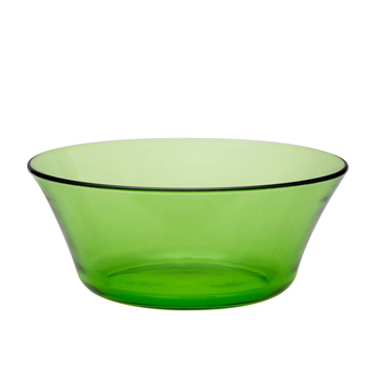 Duralex Lys 23cm/2.2L Glass Salad Bowl Round - Green