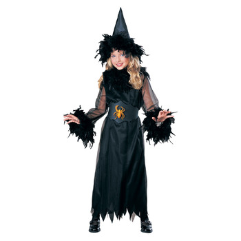 Rubies Pretty Feathered Witch Dress Up Costume - Size S