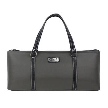 Sachi Stylish Insulated Wine Purse Alcohol Carry Bag 36x9x15cm Charcoal