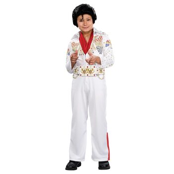 Elvis Deluxe Child Boys Dress Up Costume - Size L