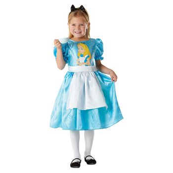 Disney Alice In Wonderland Classic Girls Dress Up Costume - Size L