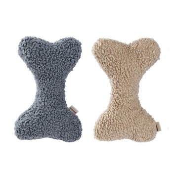 2PK Paws & Claws Jumbo Bone Sherpa Plush Dog/Pet Toy 35x23x8cm Assorted