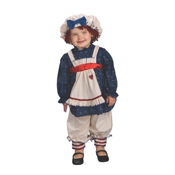 Rubies Ragamuffin Dolly Dress Up Rag Doll Costume - Size S