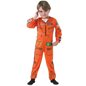 Disney Pixar Dusty Planes Flight Suit Dress Up Costume - Size S