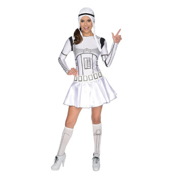 Star Wars Stormtrooper Female Womens Dress Up Costume - Size Xs