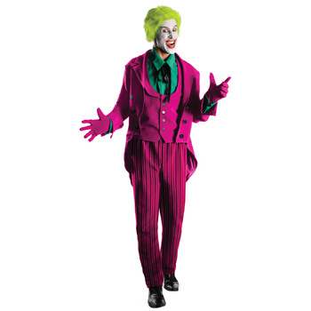 Dc Comics The Joker 1966 Collector's Edition Jacket Costume - Size Standard