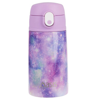 Oasis 400ml Stainless Steel Double Wall Insulated Kids Bottle - Galaxy