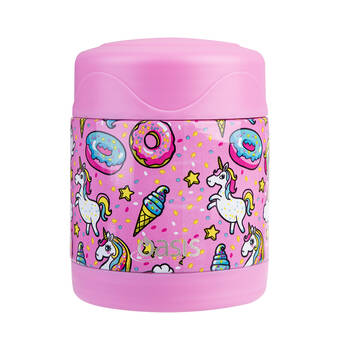 Oasis Stainless Steel Insulated Kids Food Flask Double Wall 300ml Unicorn