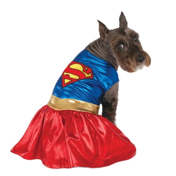DC Comics Warner Bros Supergirl Pet Dogs Costume - Size XL
