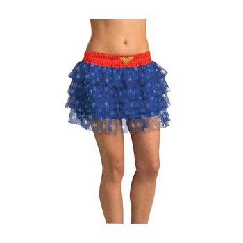 Dc Comics Wonder Woman Skirt w/ Sequins Teen - Size Standard