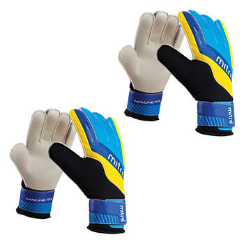 2PK Mitre Magnetite Goal Keeper Gloves - Size 8