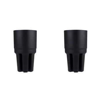 2PK Oasis Car Cup Holder Expander Vehicle Accessory Black