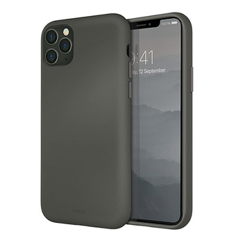 Uniq Lino Hue Protective Case For Apple iPhone 11 Pro Max - Grey