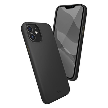 Uniq Lino Hue Armour Case Cover For Apple iPhone 12 mini - Black