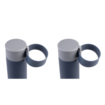 2PK Oasis Skinny Mini S/Steel Insulated Drink Bottle w/ Powdercoat 240ml Assort