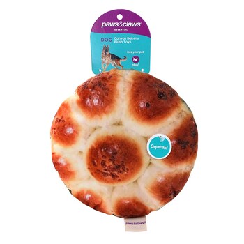 Paws & Claws 22cm Bakery Oxford Squeaky Pet/Dog Toy - Assorted