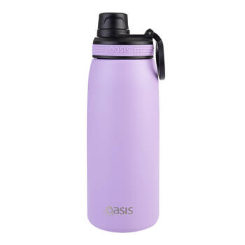Oasis Stainless Steel Insulated Sports Bottle w/ Screw Cap 780ml Lavender