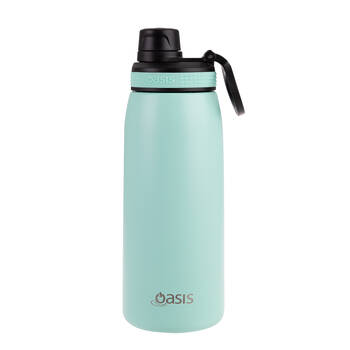 Oasis Stainless Steel Insulated Sports Bottle w/ Screw Cap 780ml Mint