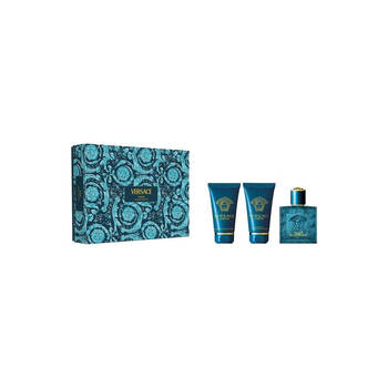 3pc Versace Eros Pour Homme EDT/Shower Gel & After Shave Balm Set