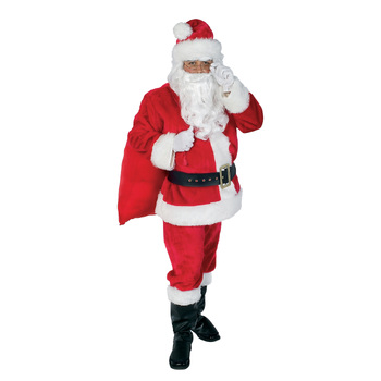 12Pc Rubies Santa Dress Up Christmas Suit Size STD