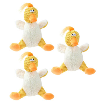 3PK Paws & Claws Fat Duck Plush Toy 28cm