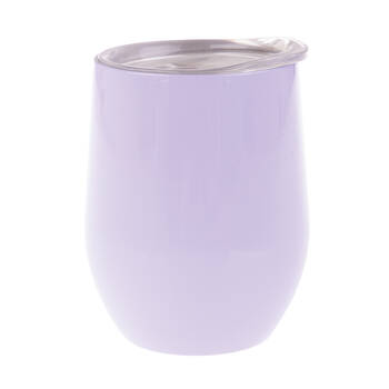 Oasis Stainless Steel Insulated Wine Tumbler Double Walled 330ml Lilac