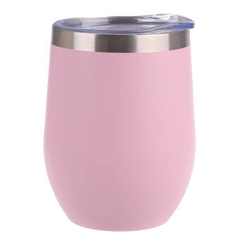 Oasis Stainless Steel Insulated Wine Tumbler Double Walled 330ml Matte Carnation