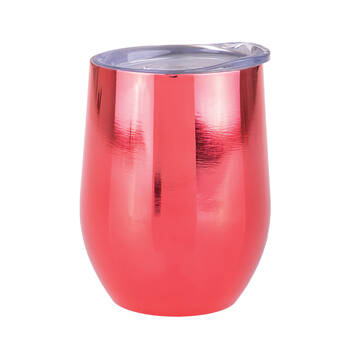 Oasis Stainless Steel Insulated Wine Tumbler Double Walled 330ml Ruby