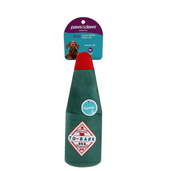 Paws & Claws 20x8cm Plush Hot Sauce Bottle