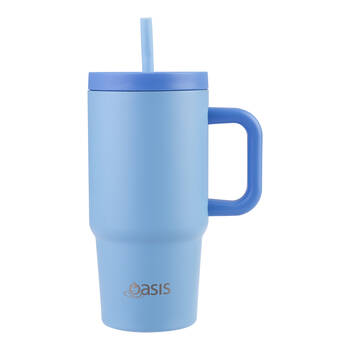 Oasis Stainless Steel Insulated Jnr Commuter Travel Tumbler 700ml Blue
