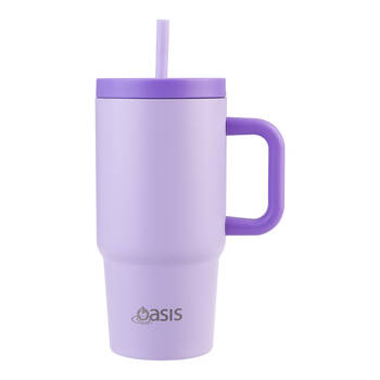 Oasis Stainless Steel Insulated Jnr Commuter Travel Tumbler 700ml Lilac