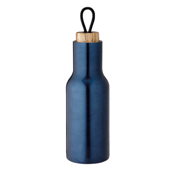 Tempa 600ml Metallic Blue Drink Bottle