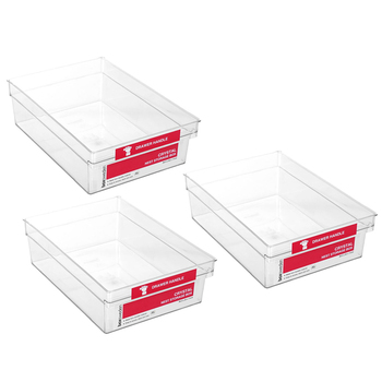 3PK Boxsweden Crystal Nest Storage Box 36.5 x 25 x 11cm