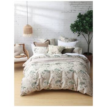 MM Linen Briar Whimsical Woodland Print European Pillowcase 65x65cm