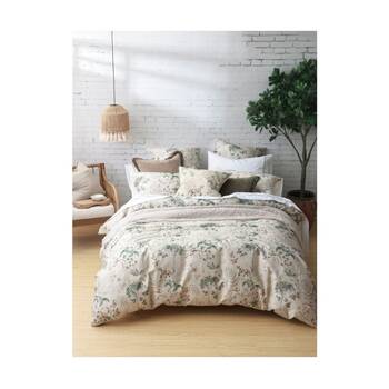 2PK MM Linen Briar Whimsical Woodland Print European Pillowcase 65x65cm