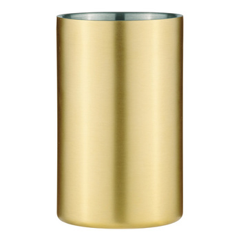 Aurora Stainless Steel 19cm/490ml Wine Cooler - Gold